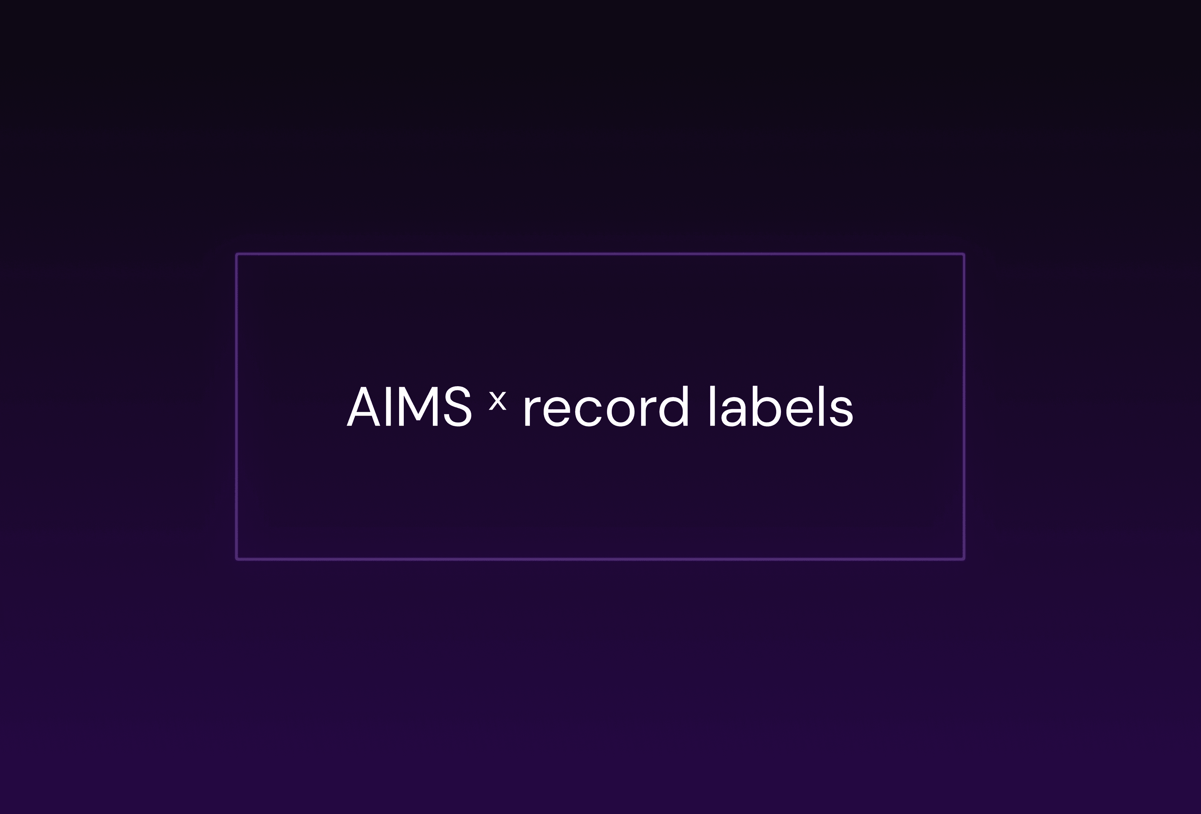 How record labels use AIMS music search for sync