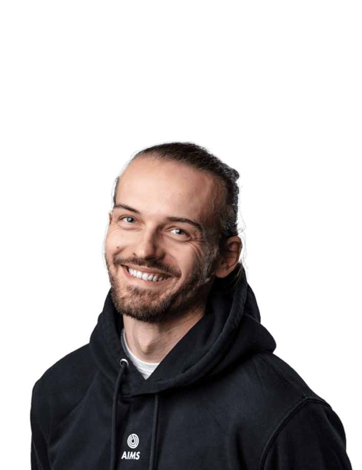 Photo of Jan Novotny, co-founder and CTO at AIMS