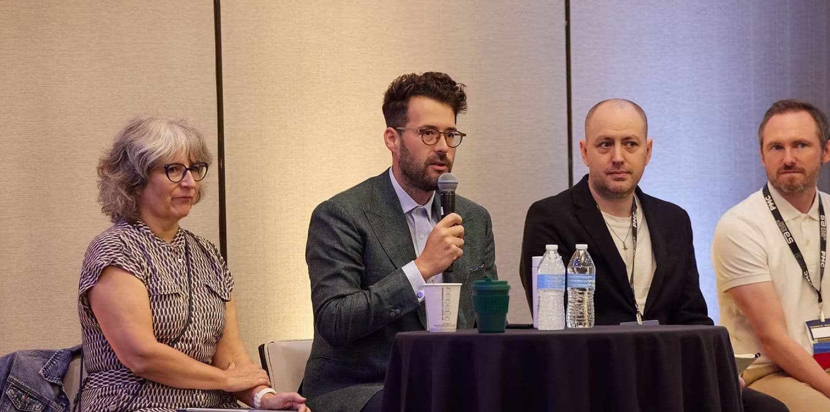 Martin Nedved and Einar Helde at PMC 2023